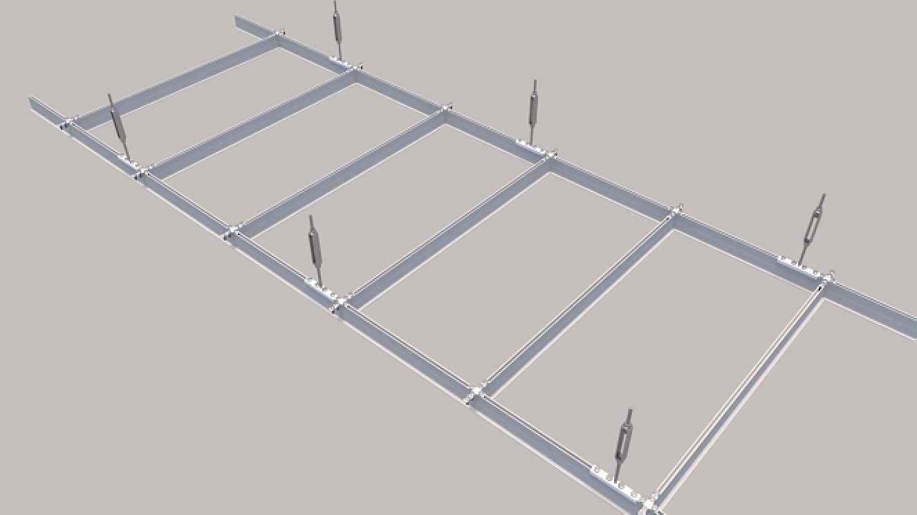 Longin Grid Ceiling System